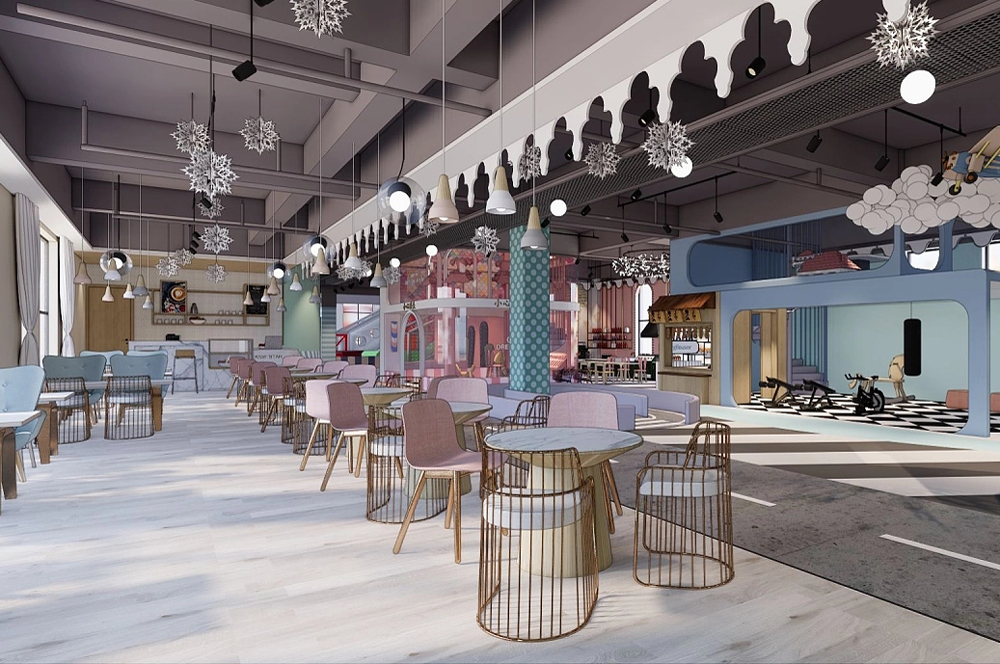 主題親子餐廳裝修這樣設(shè)計更好看！