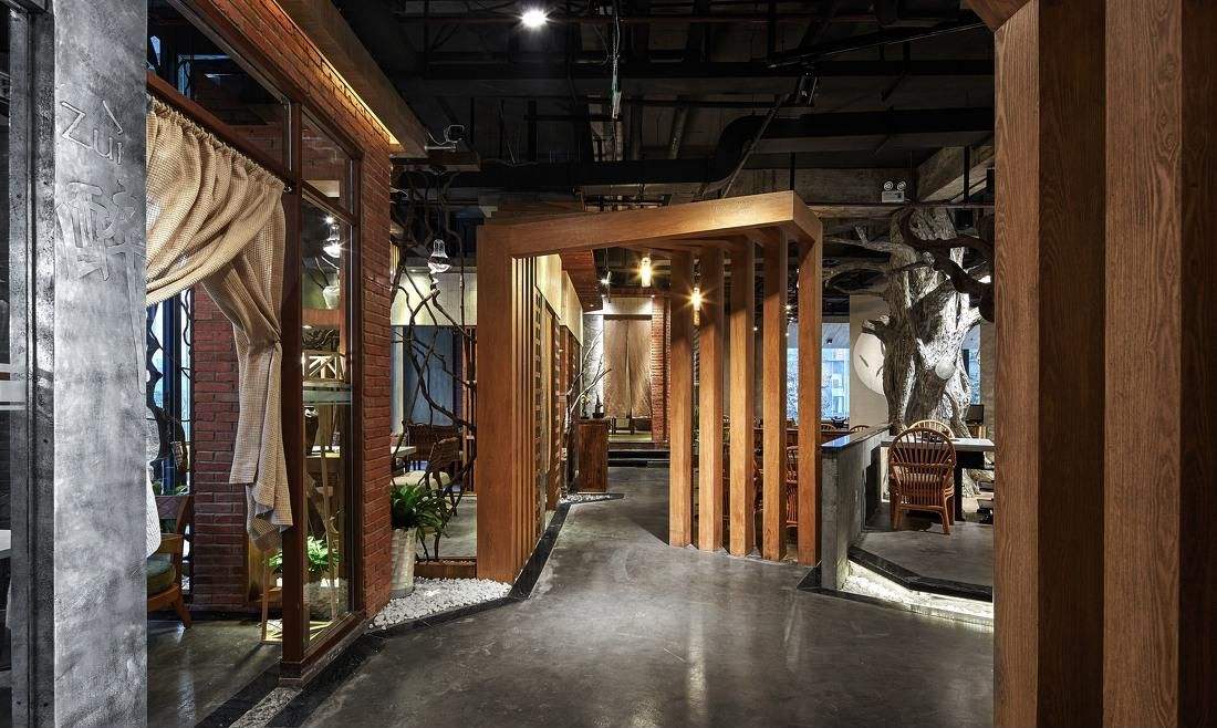 火鍋店裝修圖片