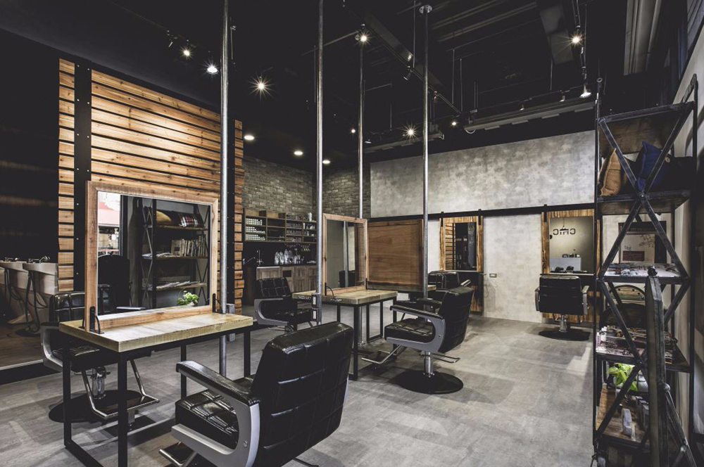 灰色理發(fā)店是什么裝修設(shè)計風格？