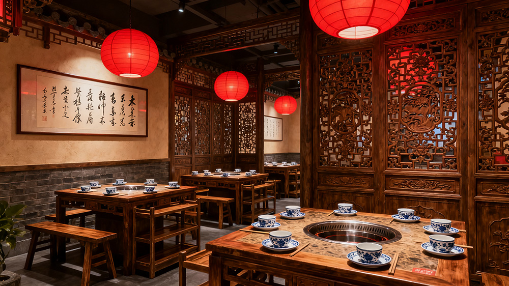 火鍋店中式裝修一平米大概要多少錢？全解析來了！